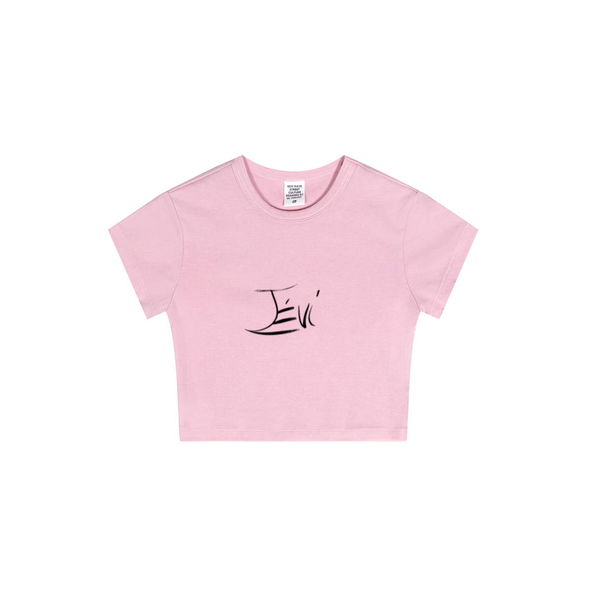 235GSM Women's Washed Stretch Cotton Slim T-shirt Pink